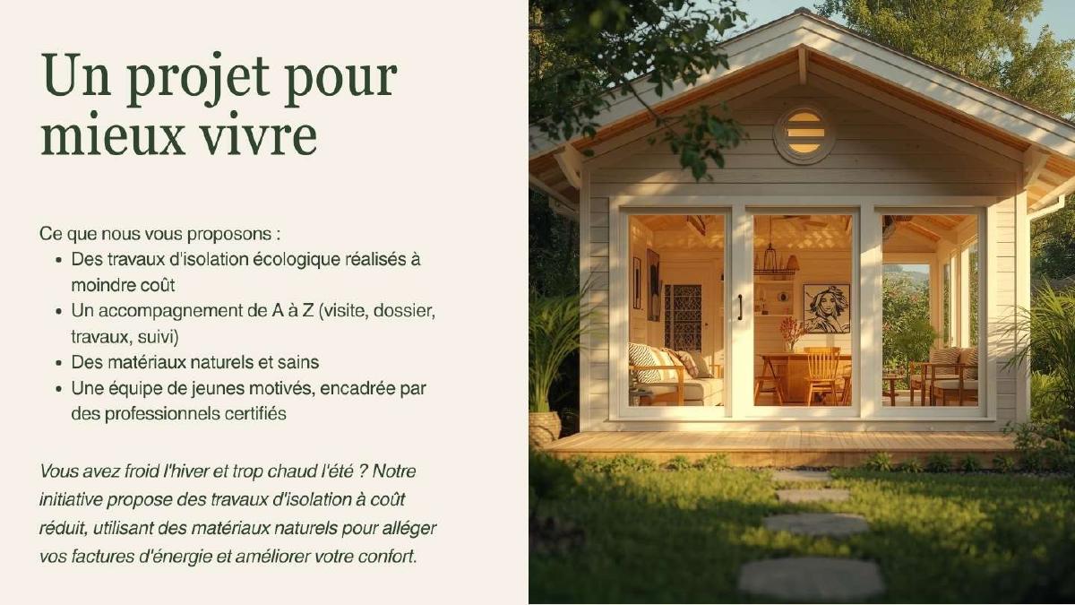 Chantier de rénovation énergétique